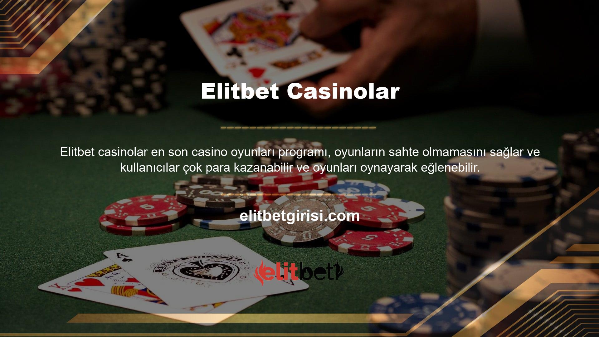Casino'nun onu eğlenceli ve gerçekçi hale getiren şeyleri var
